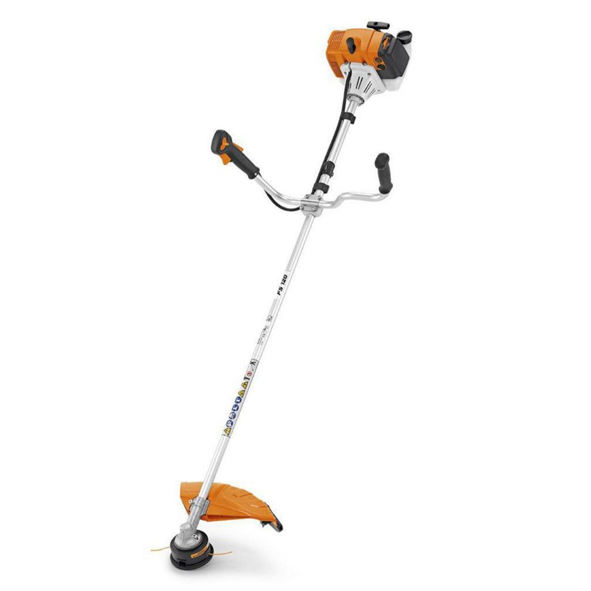 STIHL - Desmalezadora 2 tiempos FS120 1,8 HP 30,8 cc