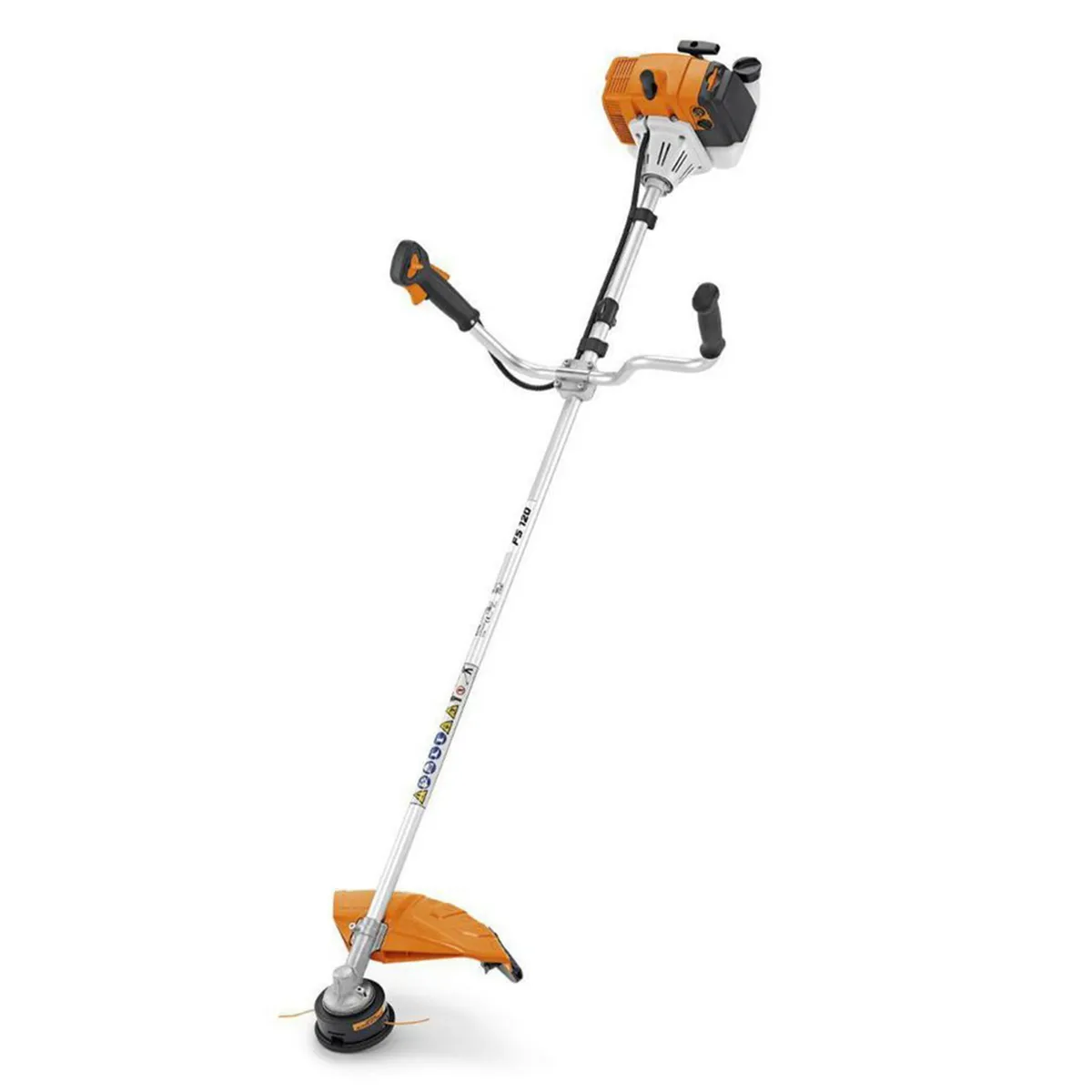 STIHL - Desmalezadora 2 tiempos FS120 1,8 HP 30,8 cc