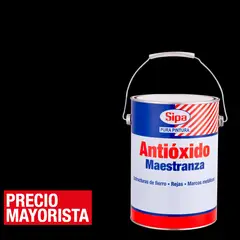 SIPA - Pintura antióxido opaco 1 gl negro