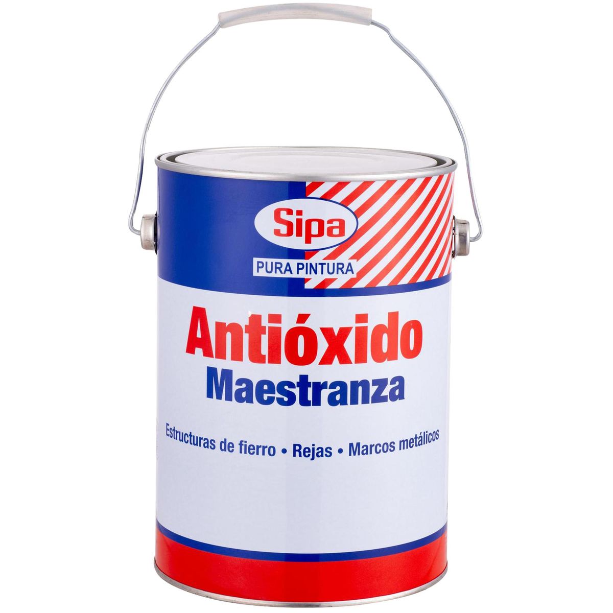 SIPA - Pintura Antióxido Lata 1 galón(es) Mate Negro maestranza