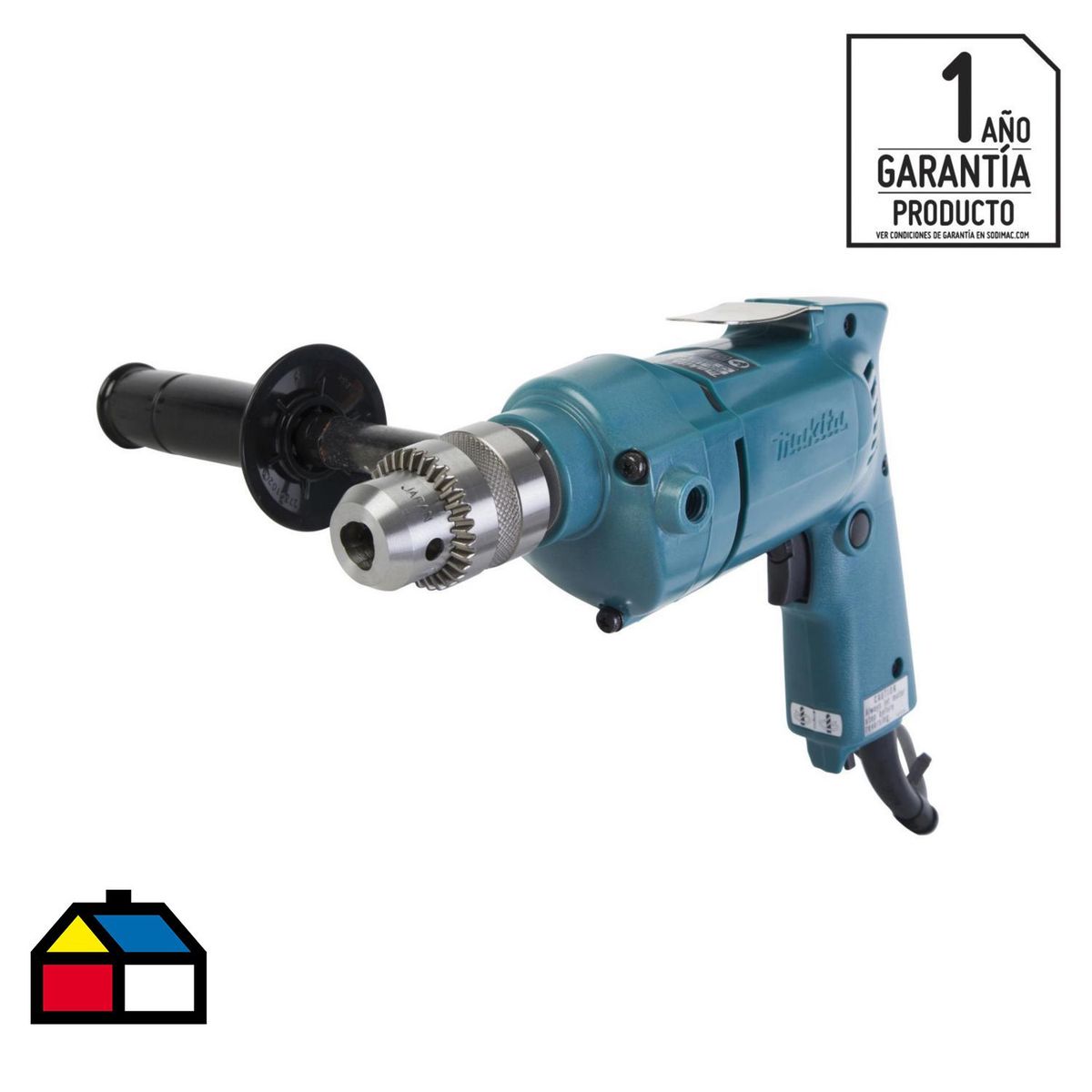 Taladro Percutor Eléctrico 13 mm 510 W 220 V, marca MAKITA - Foto Principal