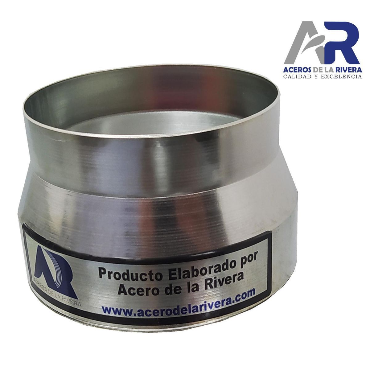 DE LA RIVERA - Reducción Galvanizada 4"- 4,5"