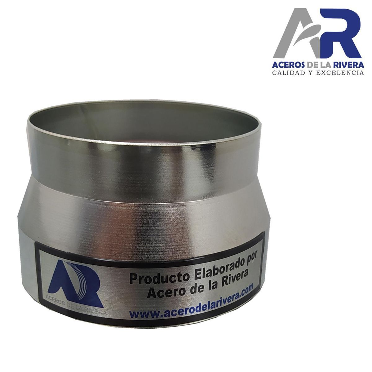 DE LA RIVERA - Reducción Galvanizada 4"- 4,5"