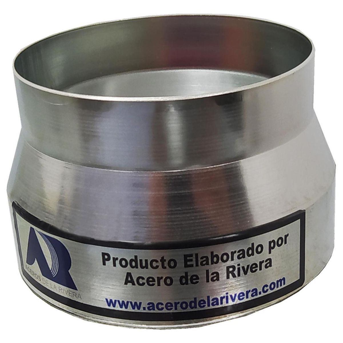 ACEROS DE LA RIVERA - Reducción Galvanizada 3,5"- 4"