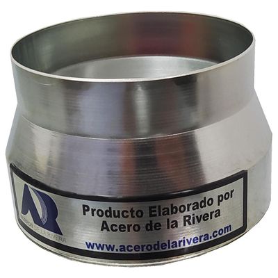 Imagen 2 del producto Reducción Galvanizada Para Ductos 3 5 Pulgadas A 4
