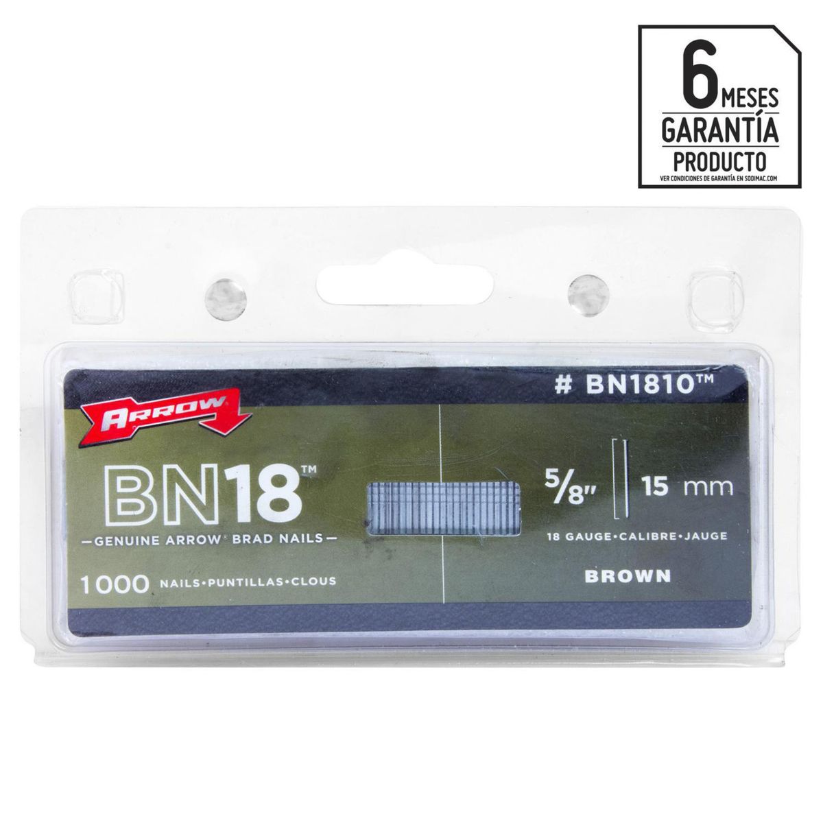 ARROW - Clavo 25 mm 2000 unidades