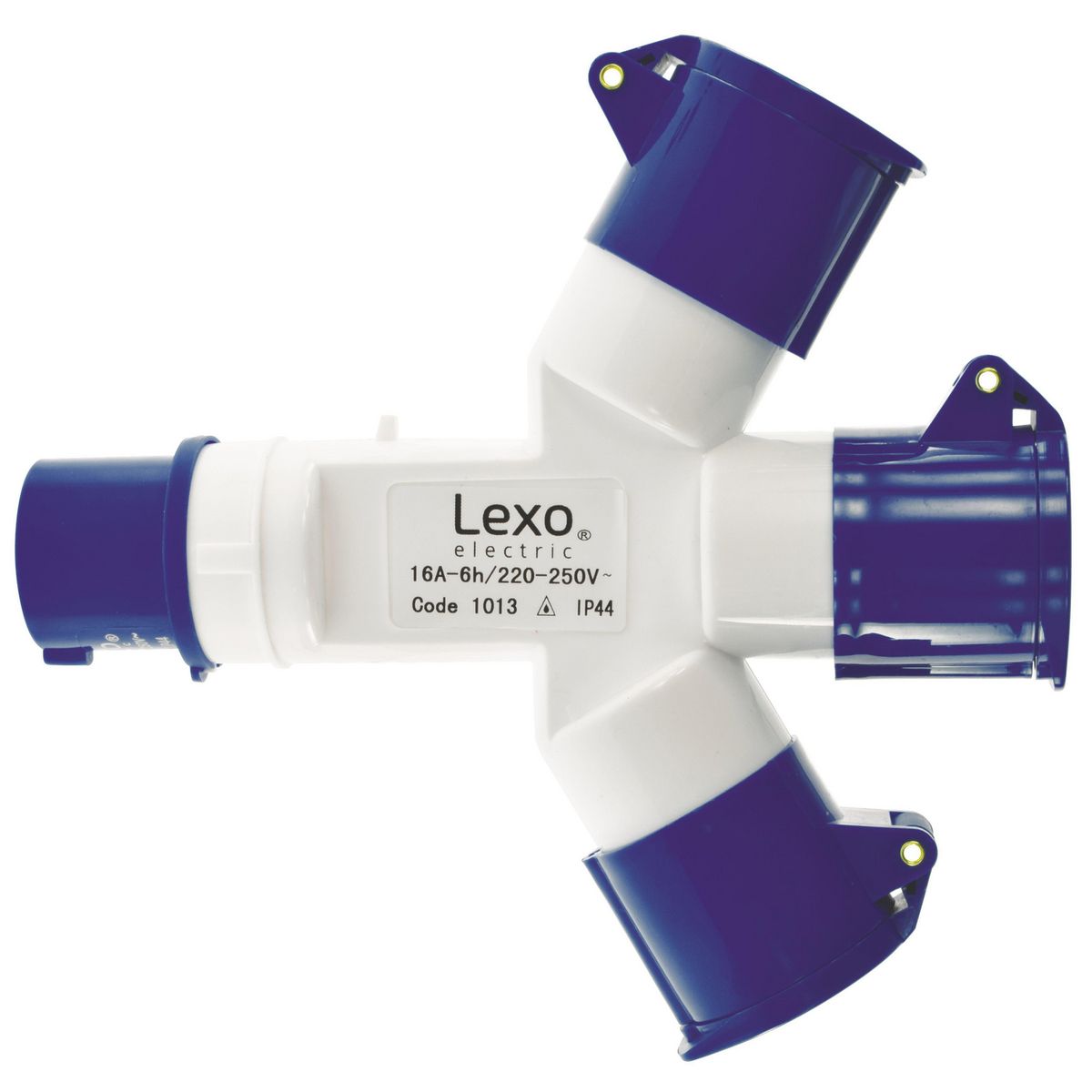 LEXO - Derivador Para Enchufe 3 Hembras 16A 220V