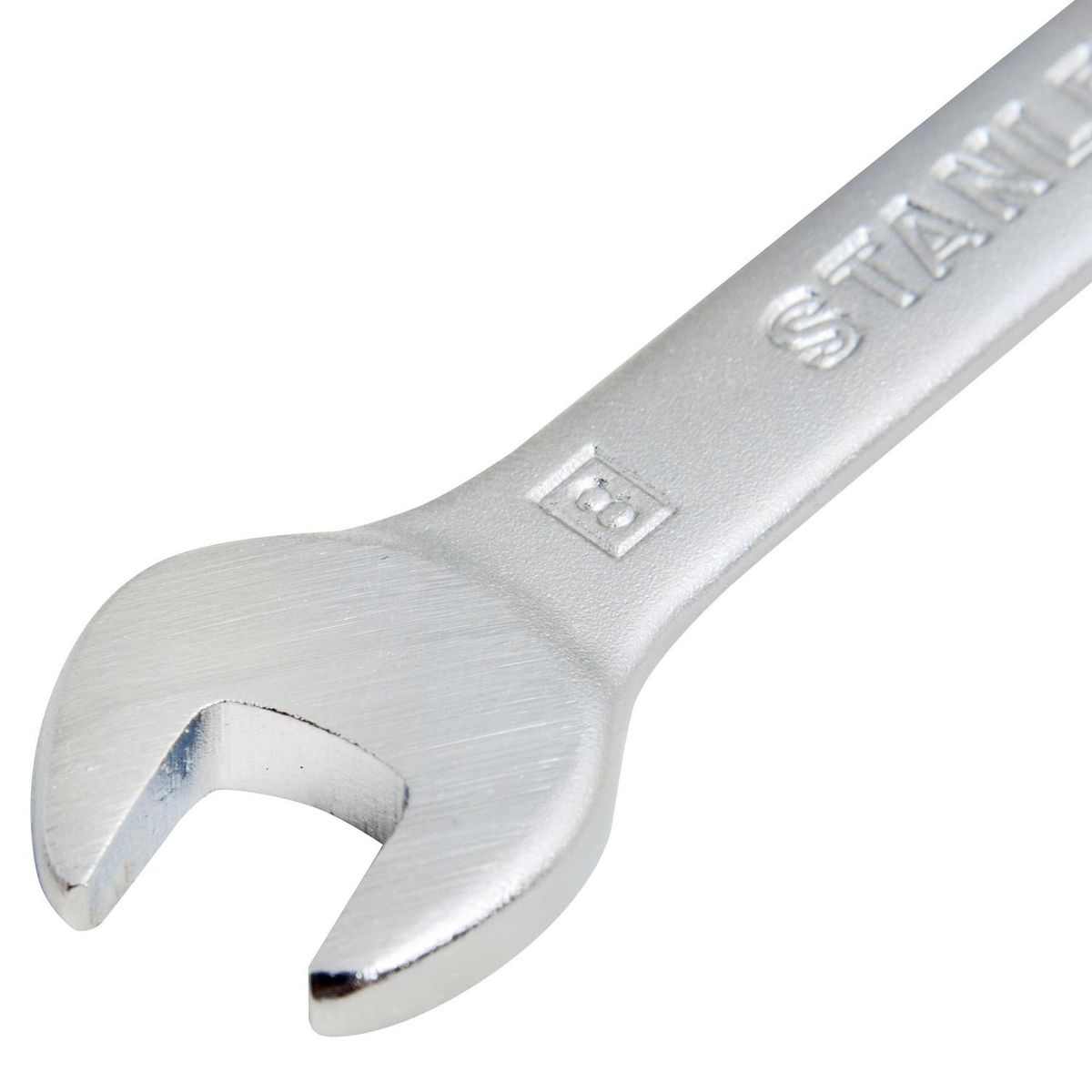 STANLEY - Llave de combinación 8 mm acero cromado