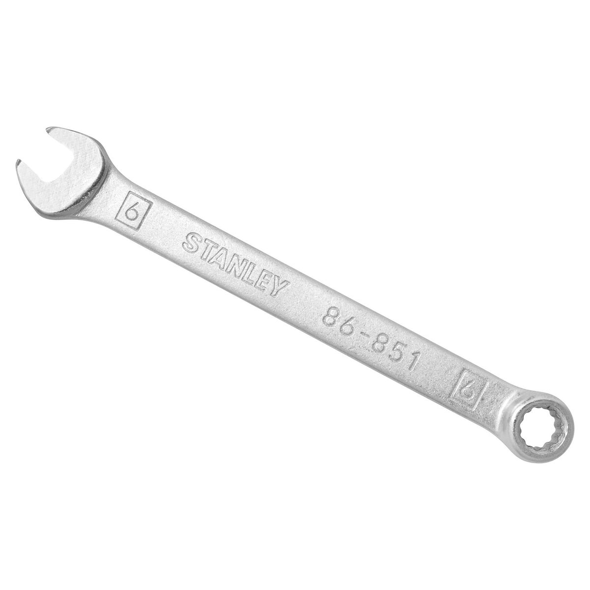 STANLEY - Llave de combinación 6 mm acero cromado