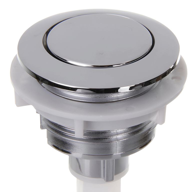 Botón Cromado Una Etapa 38 Mm Descarga Estándar Corsovalv
