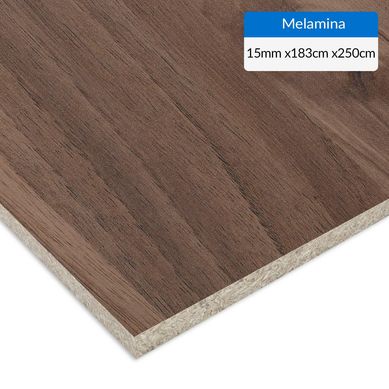 Melamina Nogal Terracota 15 mm 183x250 cm