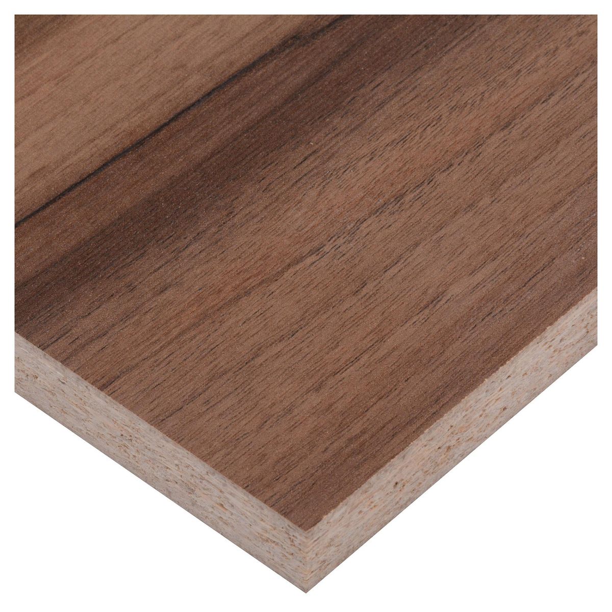 VESTO - Melamina Nogal Terracota 15 mm 183x250 cm