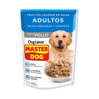 Imagen 2 del producto Alimento húmedo para perro adulto 100 gr pollo y vegetales