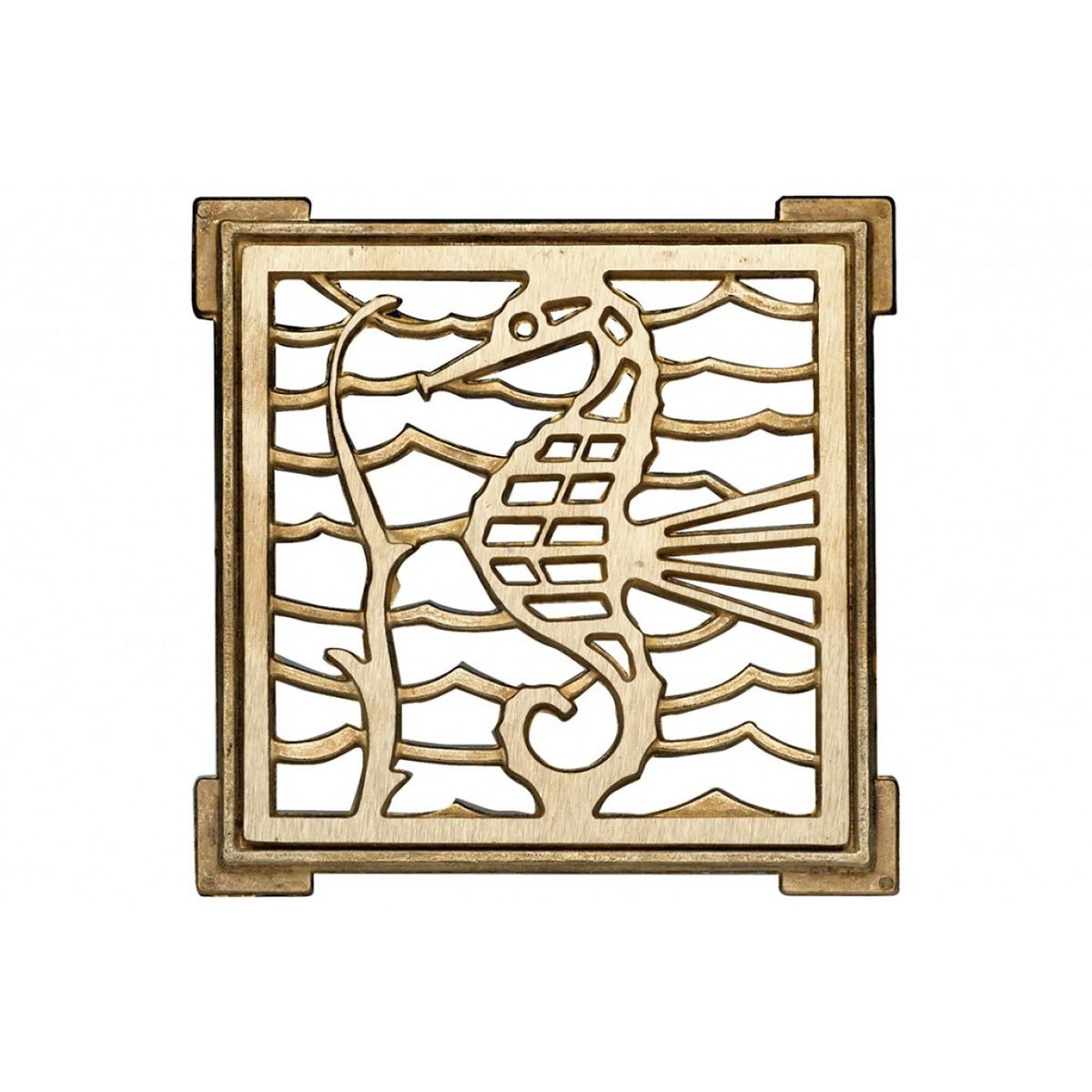 POLI - Celosía De Ventilación Bronce 10X10 Cm