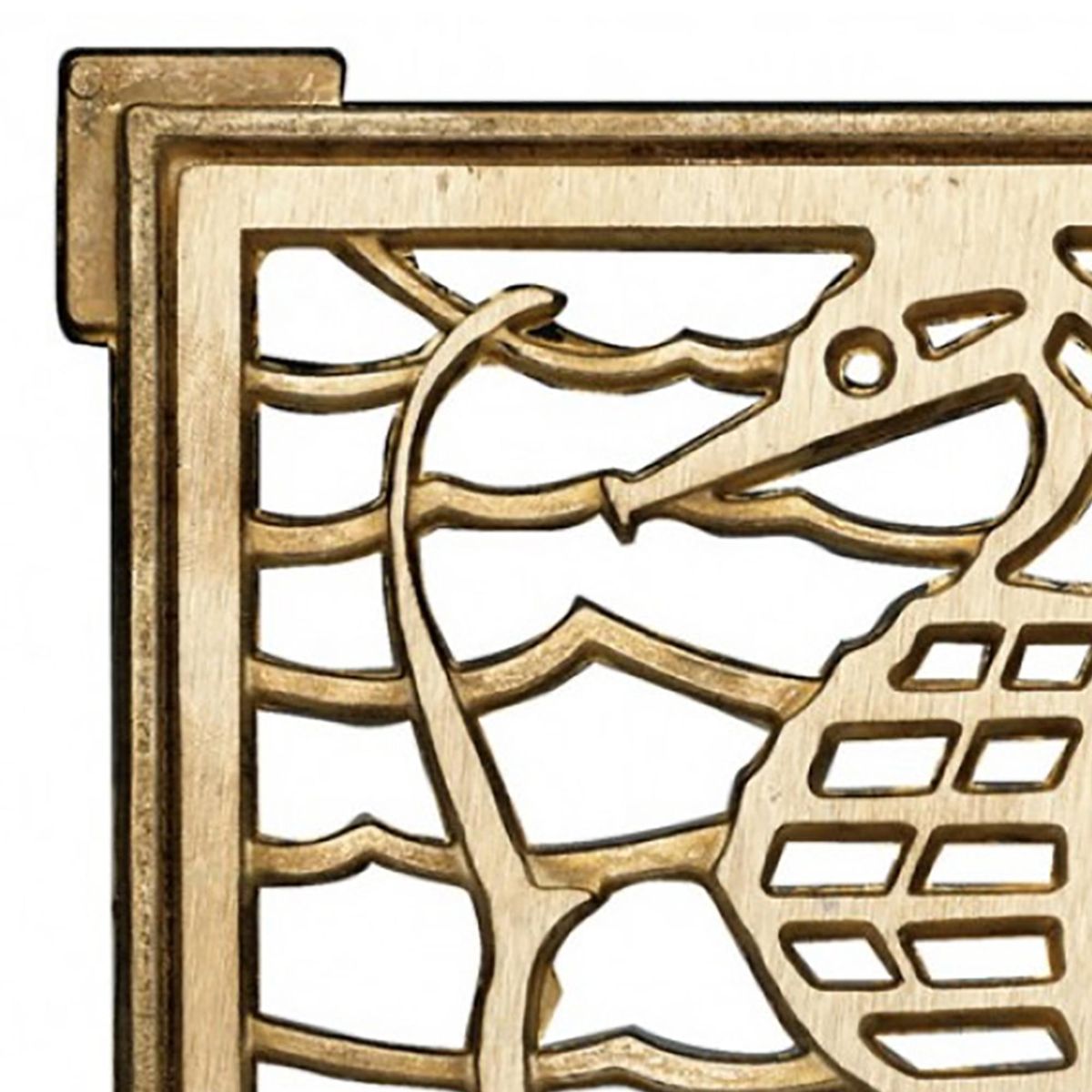 POLI - Celosía De Ventilación Bronce 10X10 Cm