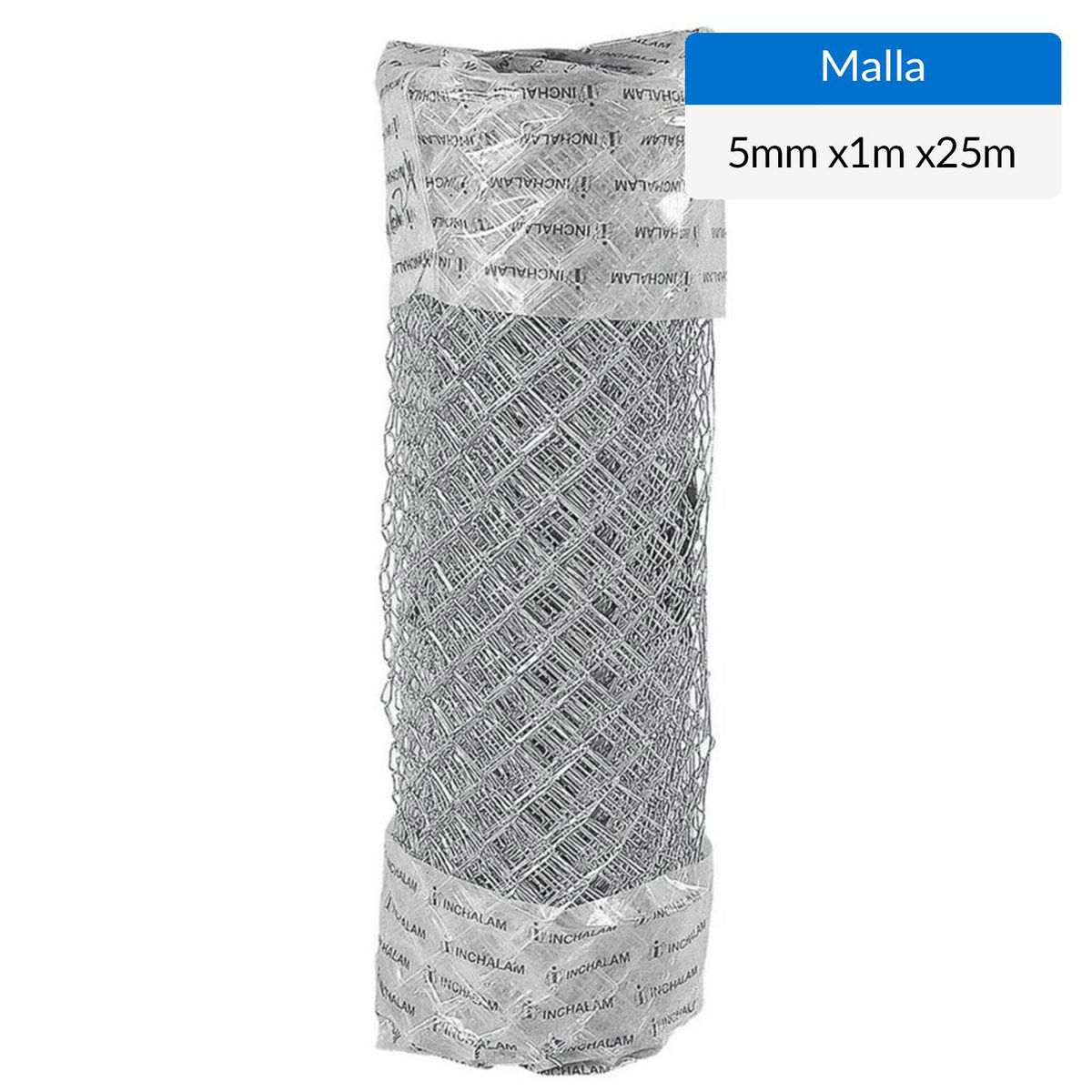 INCHALAM - 1.0+F11:F1570x25 m Malla 50 mmGalvanizada 5014