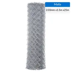 INCHALAM - 1.50x25 m Malla Galvanizada 5014