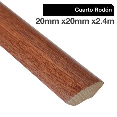 Moldura 1/4 Rodn MDF Cedro 20 mm 20x2.4 m