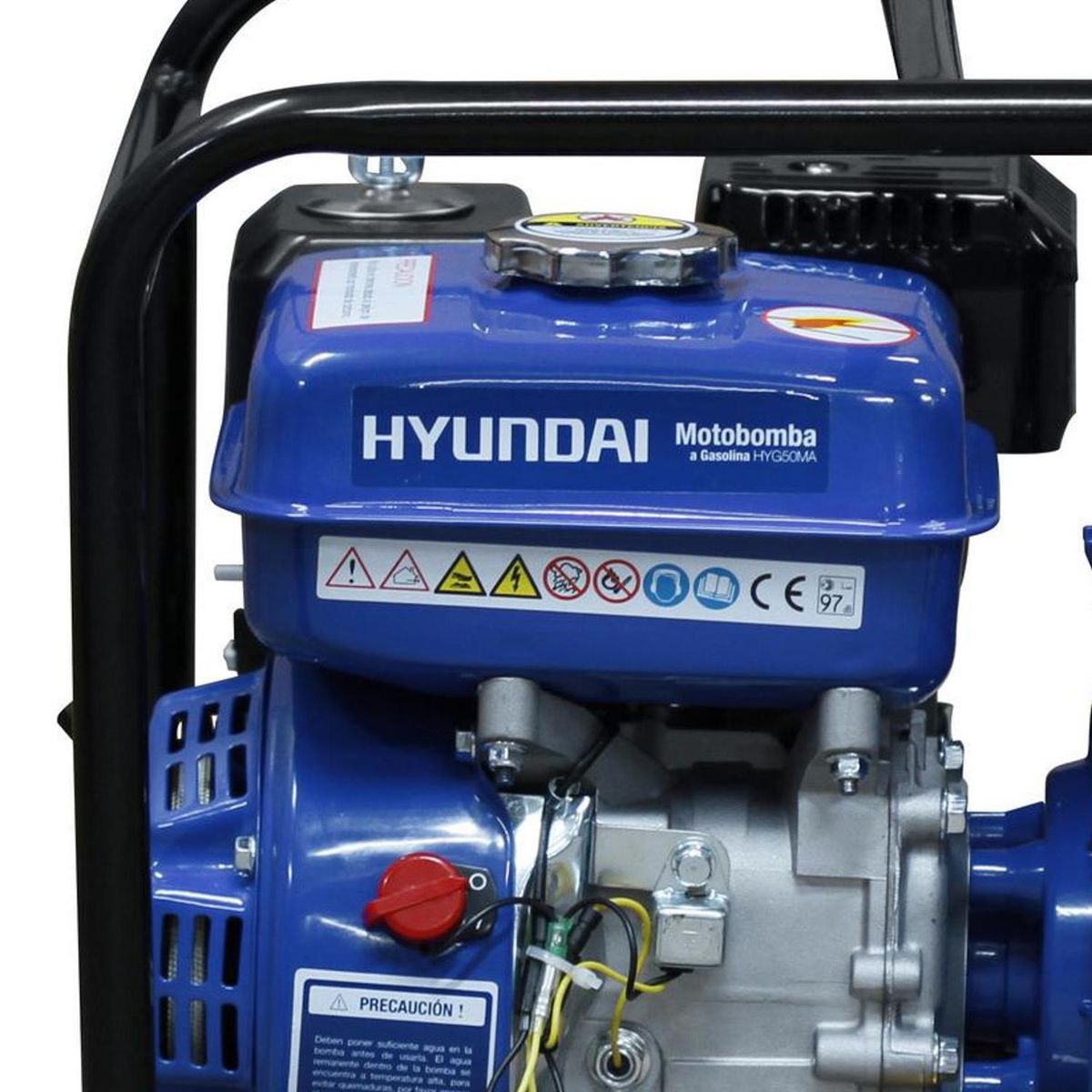 HYUNDAI - Motobomba a gasolina 6,5 HP