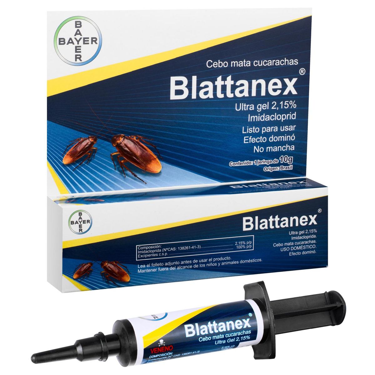 BAYER - Insecticida para cucarachas 10 gr gel