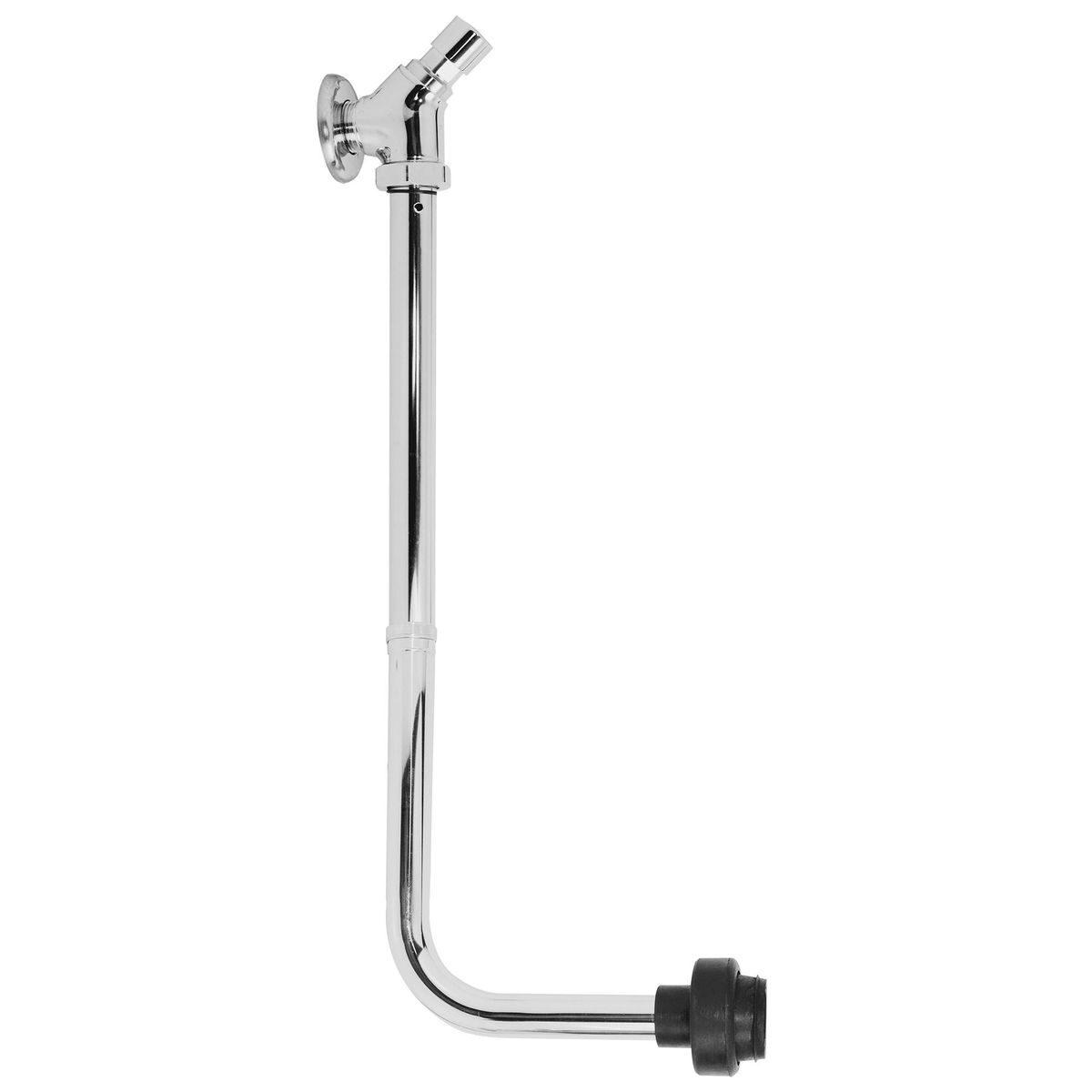 NIBSA - Fluxómetro externo entrada posterior cromado