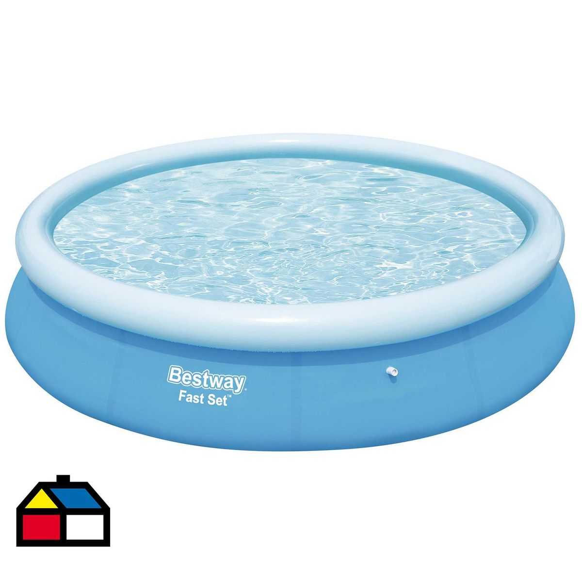 BESTWAY - Piscina borde inflable 366x76 cm 5377 litros azul