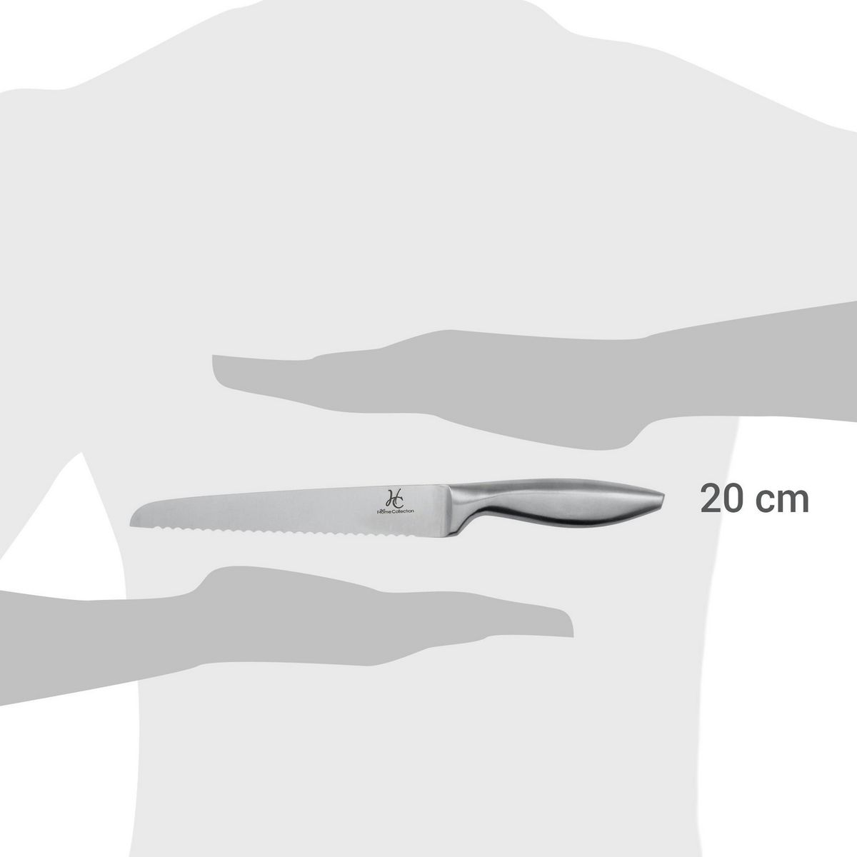 JUST HOME COLLECTION - Cuchillo para Pan Just Home Collection 20 cm