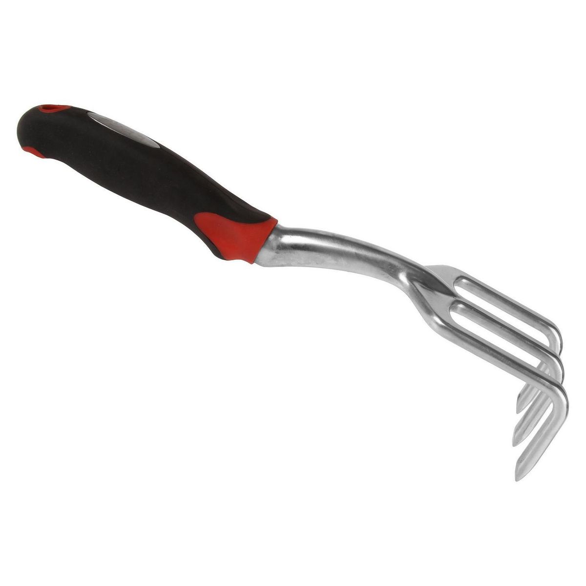 ERGO - Cultivador 12 cm de metal Plateado