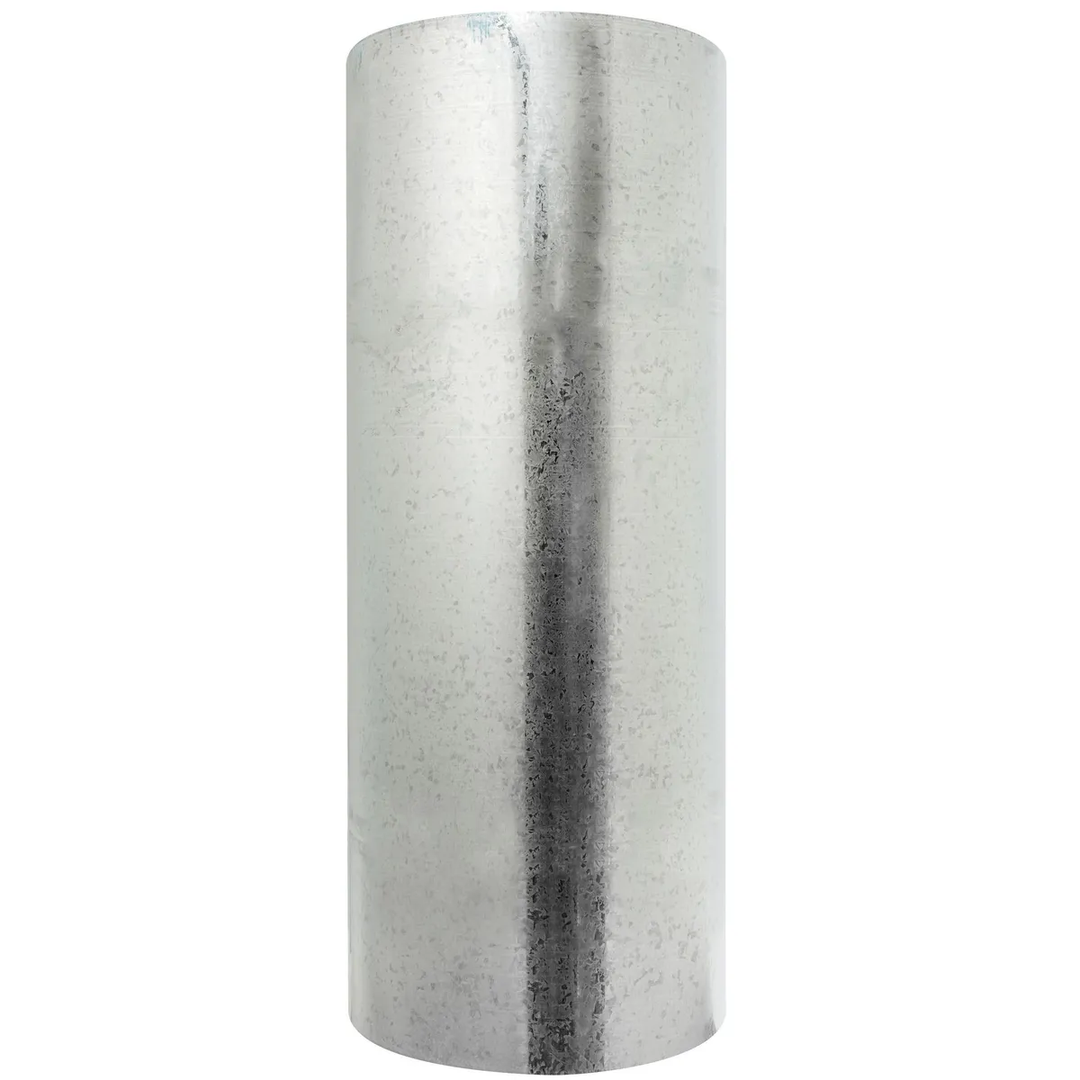 BOLKOW - Plancha Acero Galvanizado Liso 0.35 mm 100x200 cm Gris AZM180