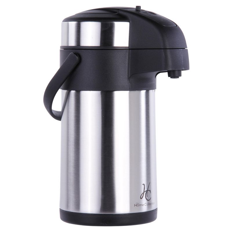 JUST HOME COLLECTION - Termo Sifón Agua Caliente 2.5 l Acero Inoxidable Plateado
