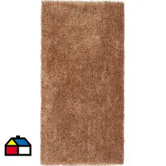 JUST HOME COLLECTION - Bajada de Cama Shaggy Mix 60x110 cm Poliéster Beige