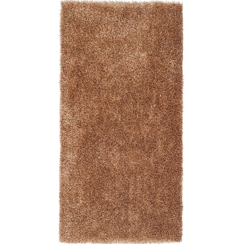 JUST HOME COLLECTION - Bajada de Cama Shaggy Mix 60x110 cm Poliéster Beige