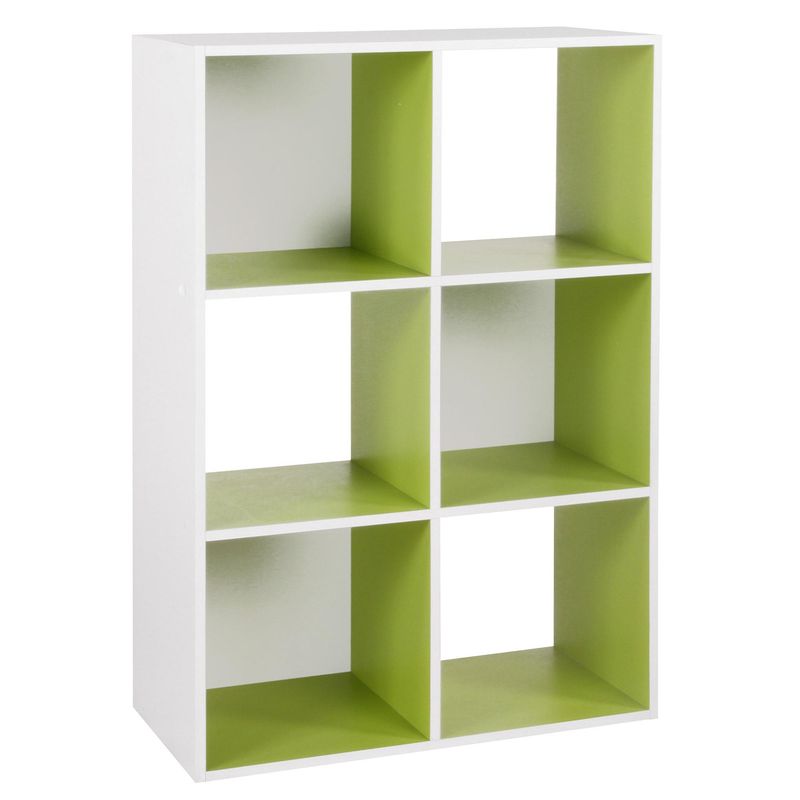HOMY - 6 Nivel(es) 60x90x29 cm Verde/Blanco
