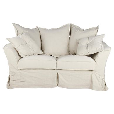 Sof 2 cuerpos 160x94x90 cm beige