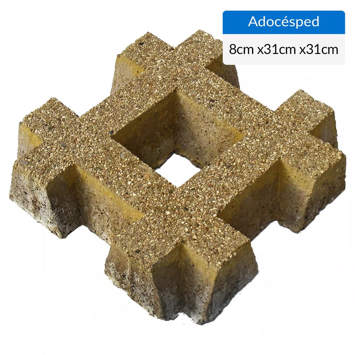 GENERICO - Adocésped 31 x 31 x 8 cm Grano Fulget