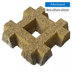 undefined - Adocésped 31 x 31 x 8 cm Grano Fulget