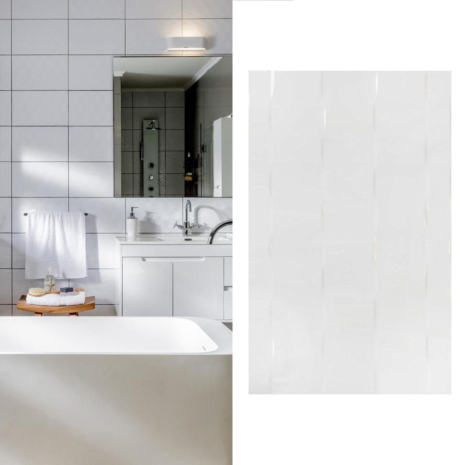 Cerámica 25x40 cm Blanca Olas Blanco 1.5 m2 | Sodimac - Falabella