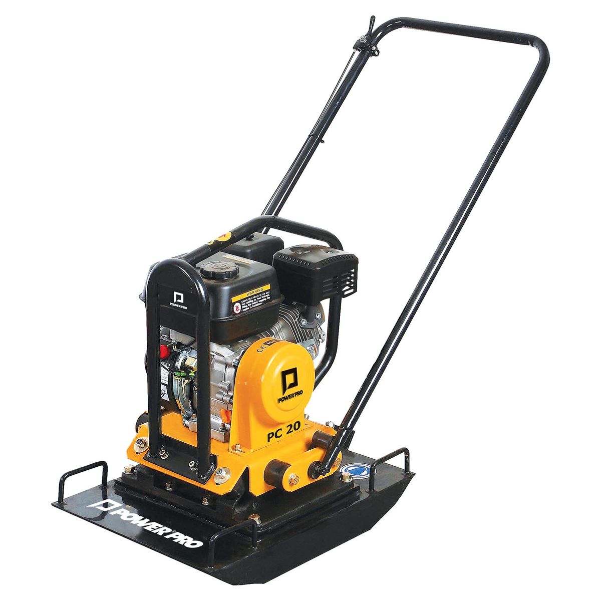 POWER PRO - Placa Compactadora Gasolina 7.000 V.P.M 6 HP