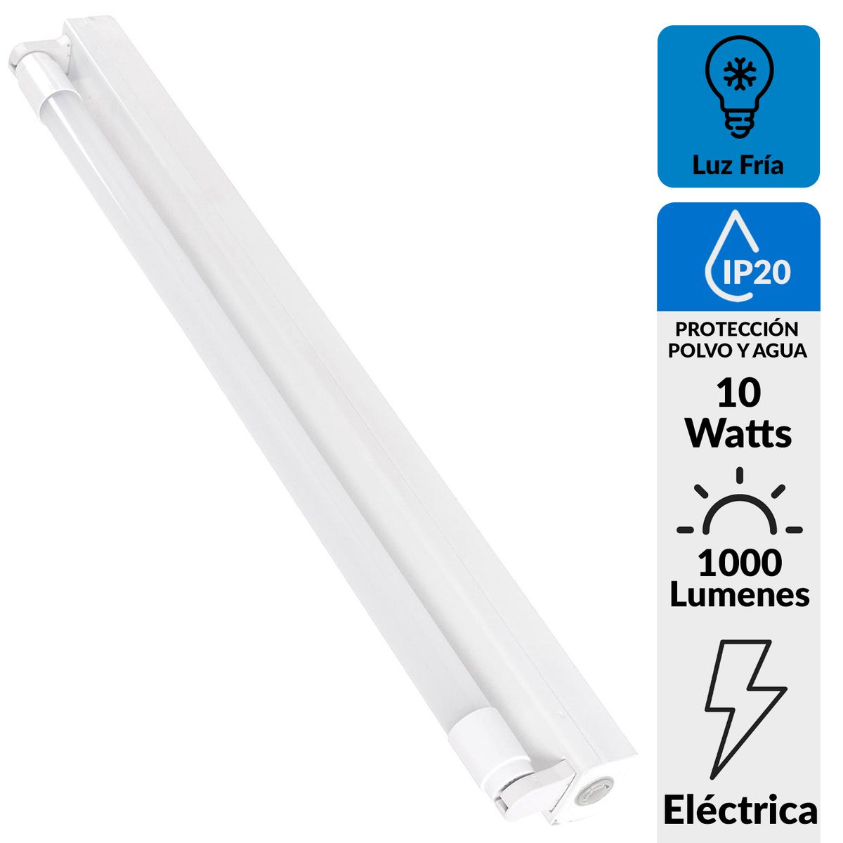 HALUX - Canoa LED 10 W Blanco