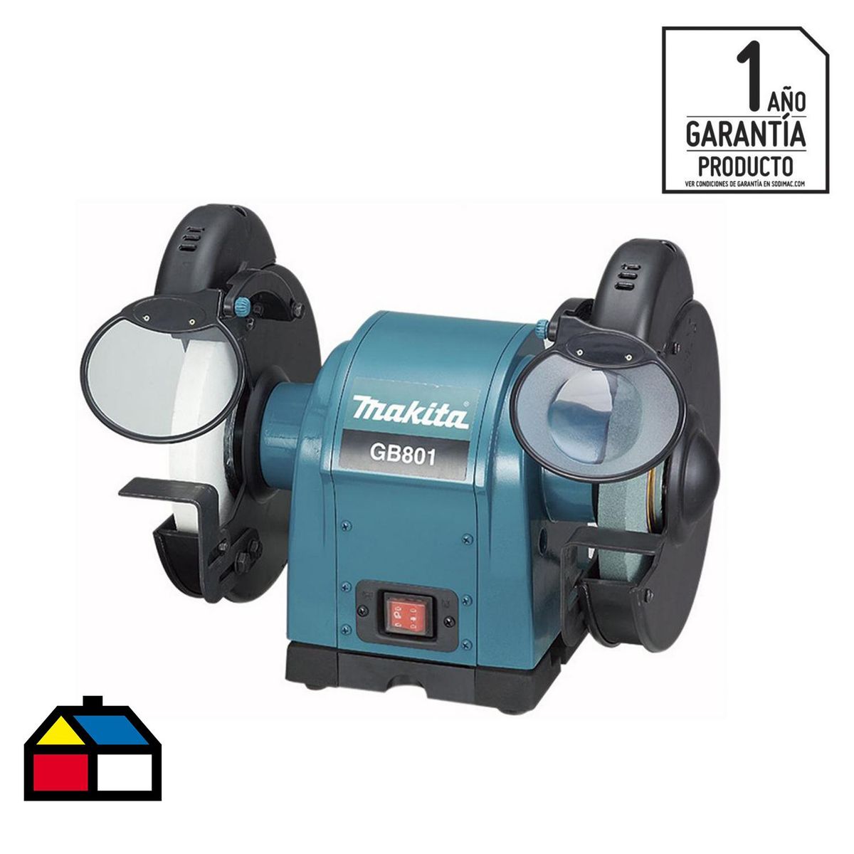 MAKITA - Esmeril de Banco Eléctrica 8 " 550 W GB801