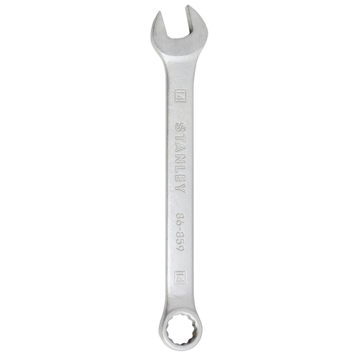 Llave de combinación 14 mm acero cromado, marca STANLEY - Foto 2