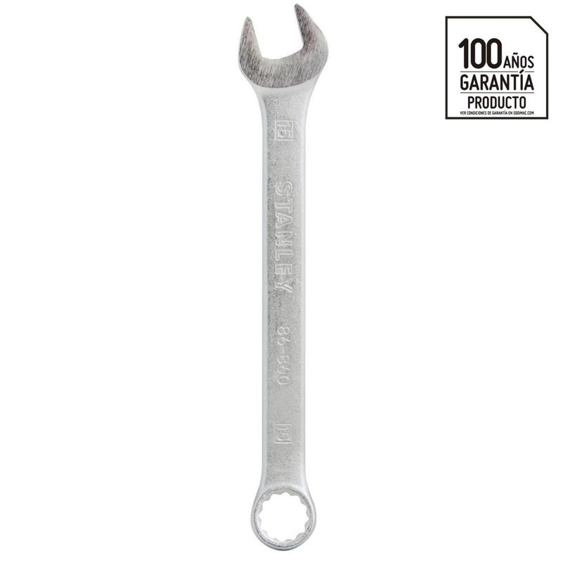 STANLEY - Llave de combinación 15 mm acero cromado
