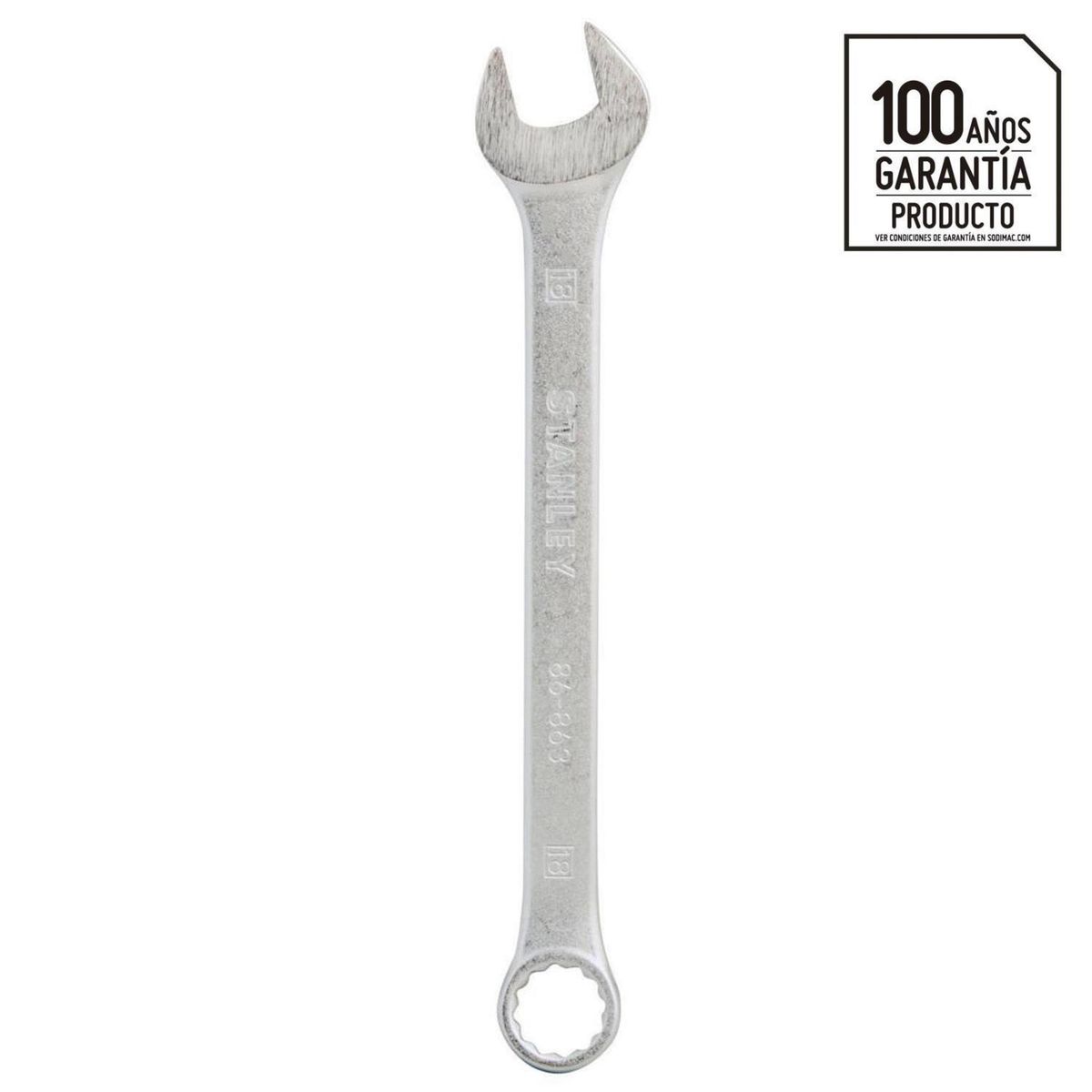 STANLEY - Llave de combinación 18 mm acero cromado