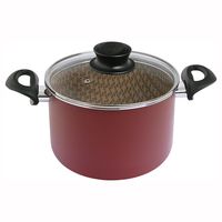 Olla de Aluminio 20 cm 4,5 Litros Rojo