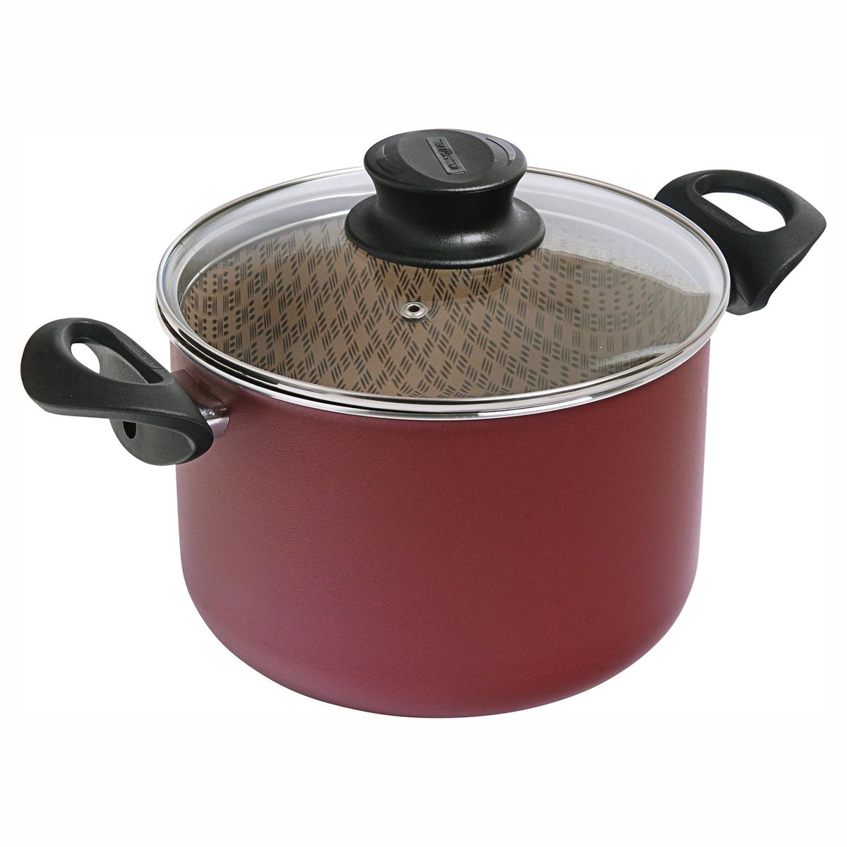 TRAMONTINA - Olla de Aluminio 20 cm 4,5 Lts Rojo