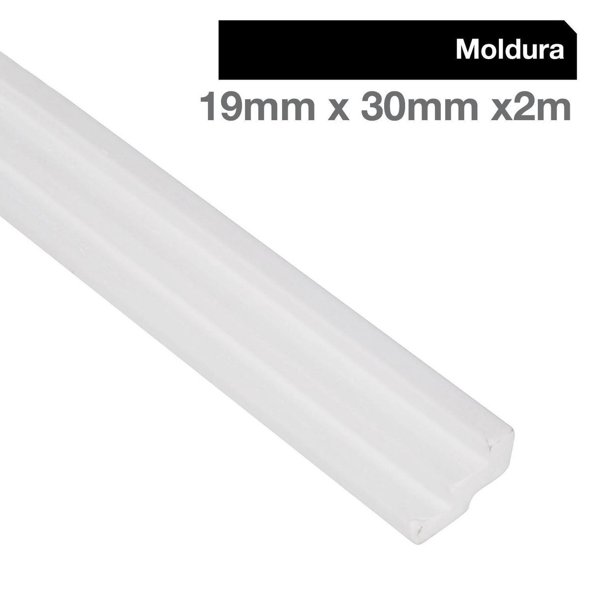 BUSEL - Moldura poliestireno extruido 5x8x200