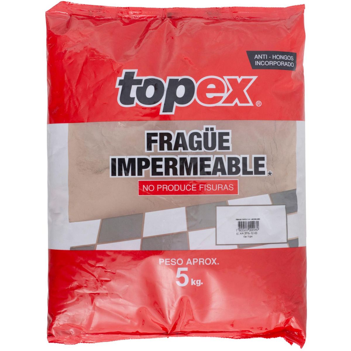 TOPEX - Fragüe Café oscuro 5 kg