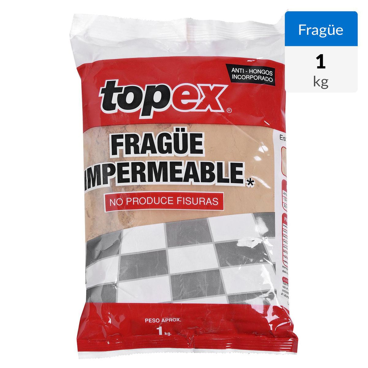 TOPEX - Fragüe Piso/Muro Café Claro