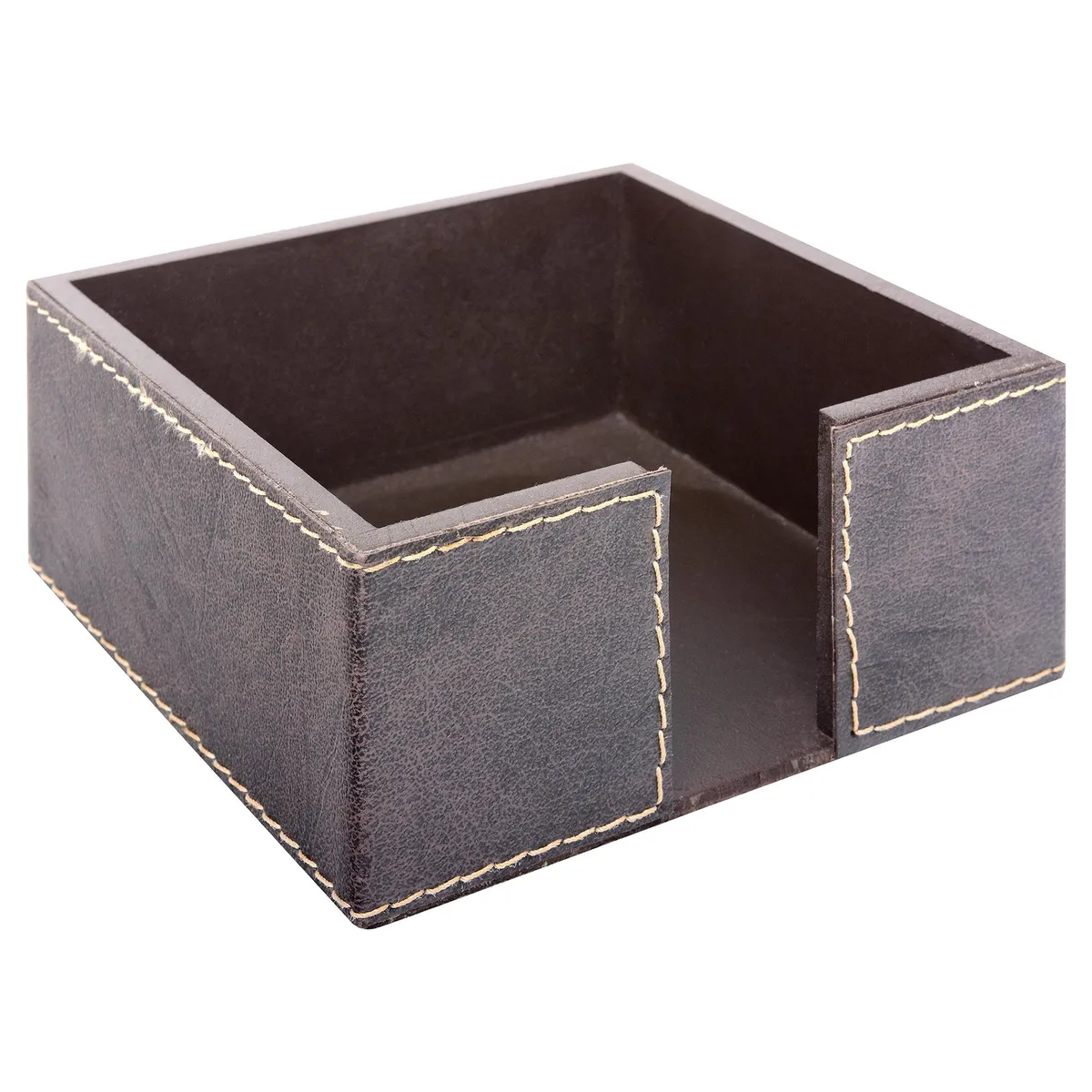 JUST HOME COLLECTION - Servilletero 11x11 cm café