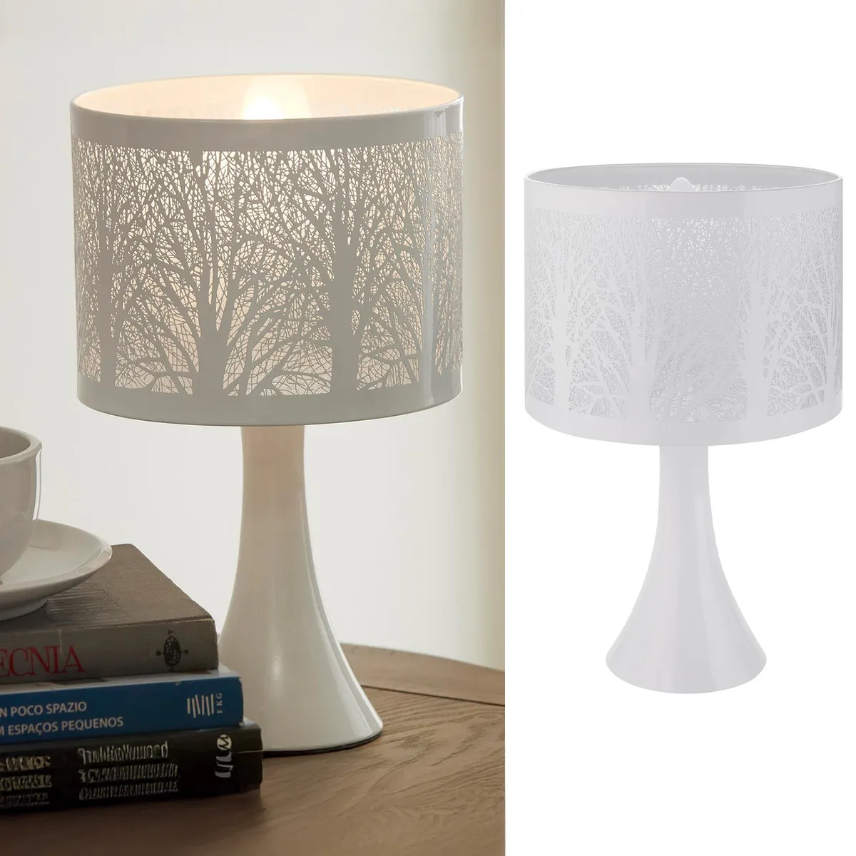 CASA BONITA - Lámpara de Mesa Touch 16 cm 40 W